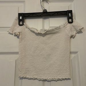 ribbed white crop